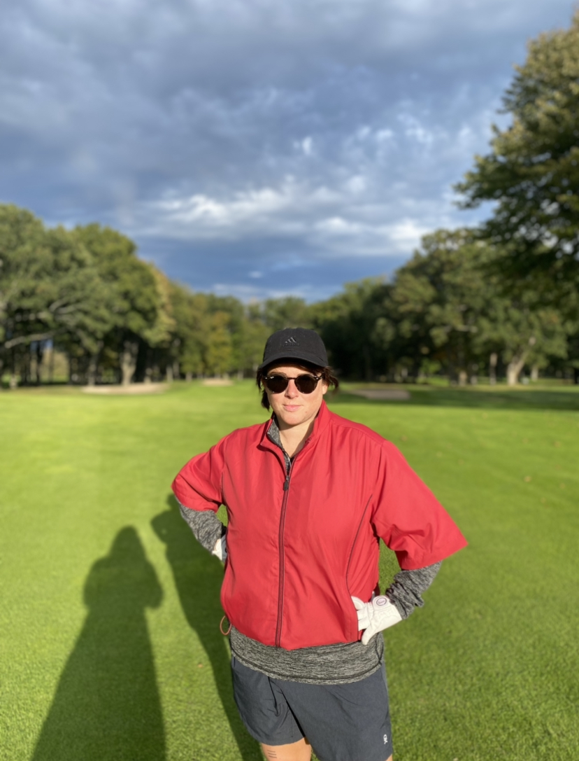 Amy C., Founder of Fairway Partners, on the golf course